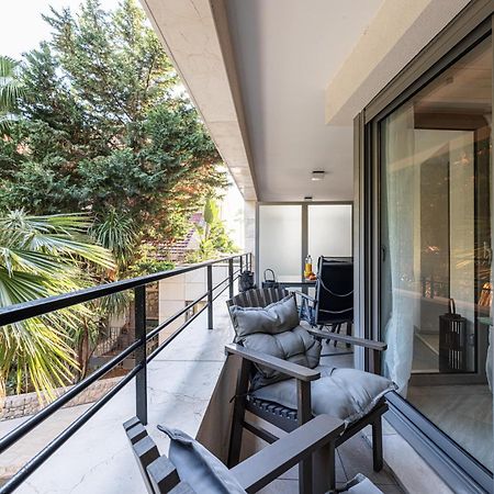 Studio Centre Terrasse Climatisation 50M Plage Menton Exteriér fotografie