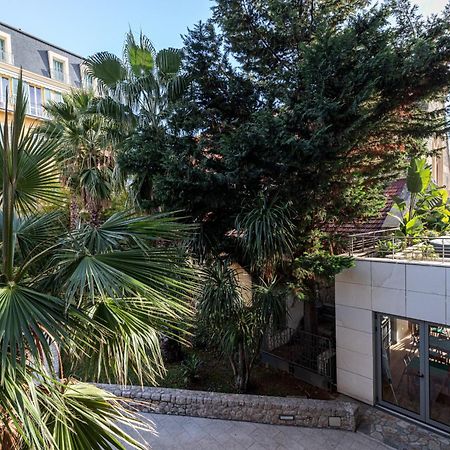 Studio Centre Terrasse Climatisation 50M Plage Menton Exteriér fotografie
