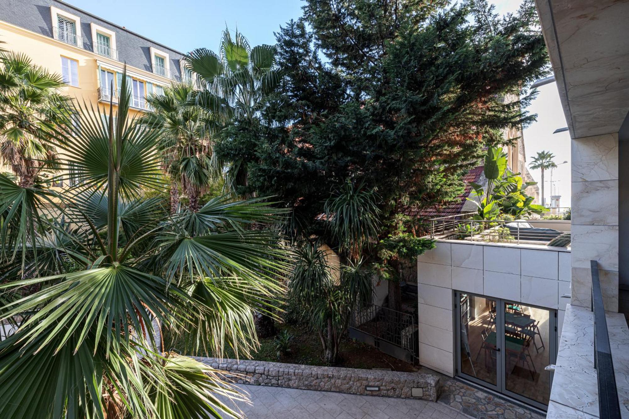 Studio Centre Terrasse Climatisation 50M Plage Menton Exteriér fotografie